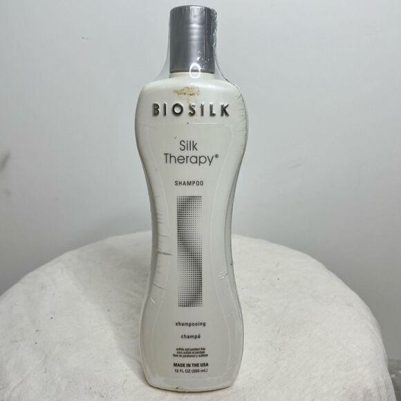 NEW Biosilk Silk Therapy Shampoo Sealed Original Formula 12 oz All Hair - Picture 7 of 7